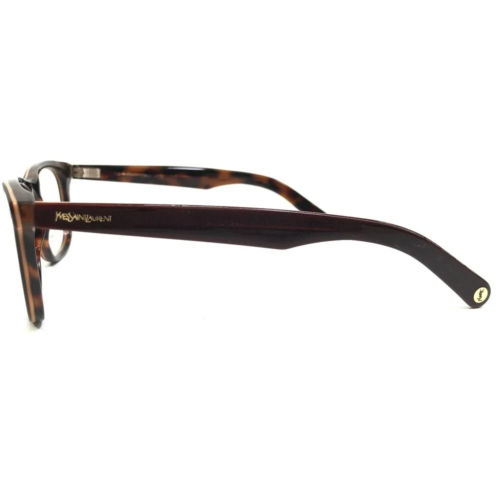 Yves Saint Laurent Eyeglasses Frames YSL2253 YXR Brown Tortoise 51-18-145